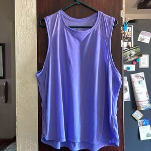 Athletic works woman’s XXXL. Work out top. Lavender type purple